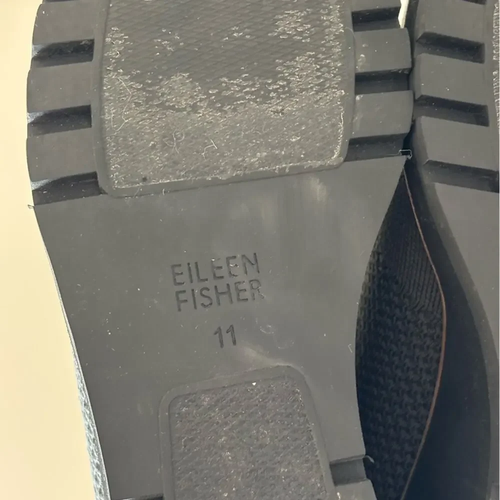 Eileen Fisher London Recycled Stretch Knit Bootie in Gray - Size 11